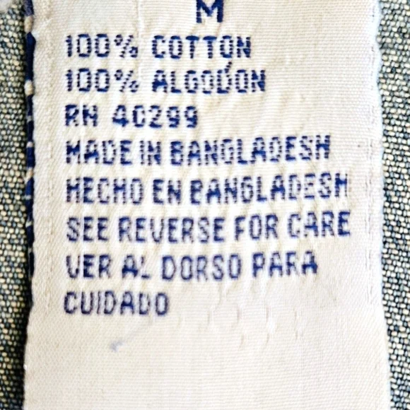 ERICA & COMPANY Women's distressed blue Jeans Jacket Size M/L - Picture 11 of 13